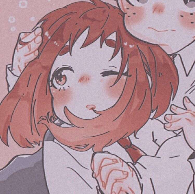 情侣动漫二次元粉嫩手绘头像图片