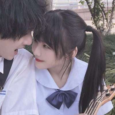 真人情侣文艺范甜蜜合照头像图片