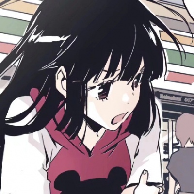 漂亮的动漫女生手绘闺蜜头像图片