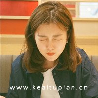 短发也好看的时尚个性美女真人头像图片