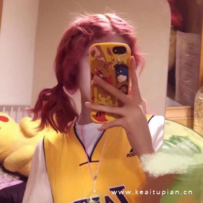 俏皮可爱的元气女生双人闺蜜头像图片