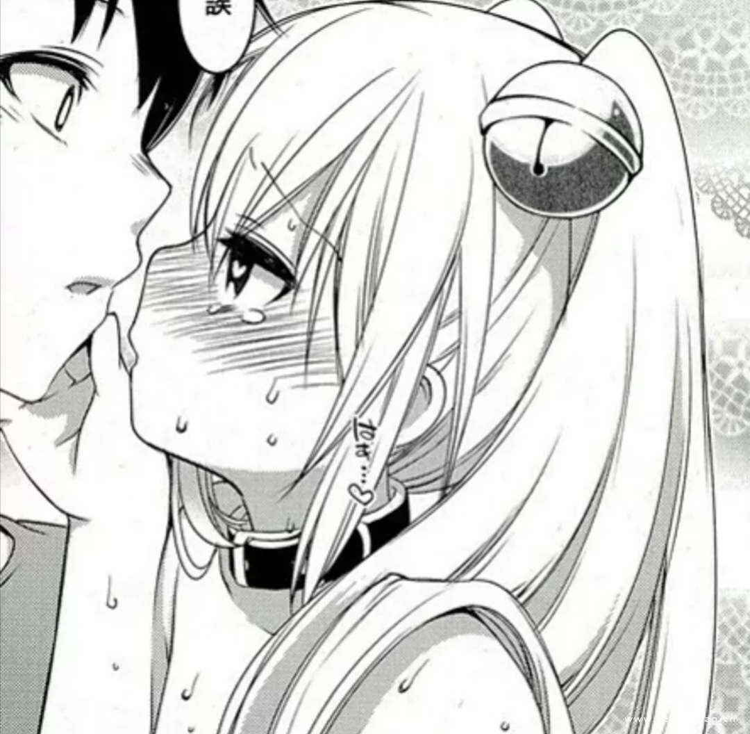 我的快乐 望你常在·黑白动漫情侣头像