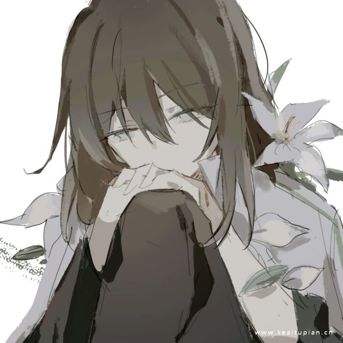 高冷个性男生动漫手绘头像图片