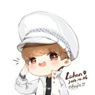 超可爱的鹿晗卡通高清微信头像