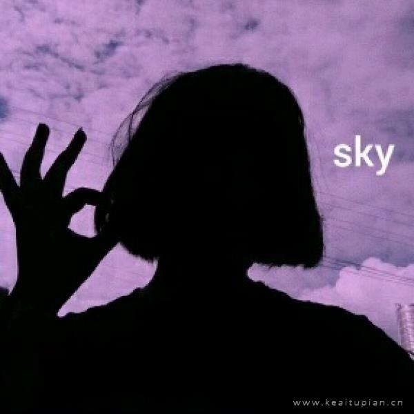 干净利落的女头  愿喜头像图片