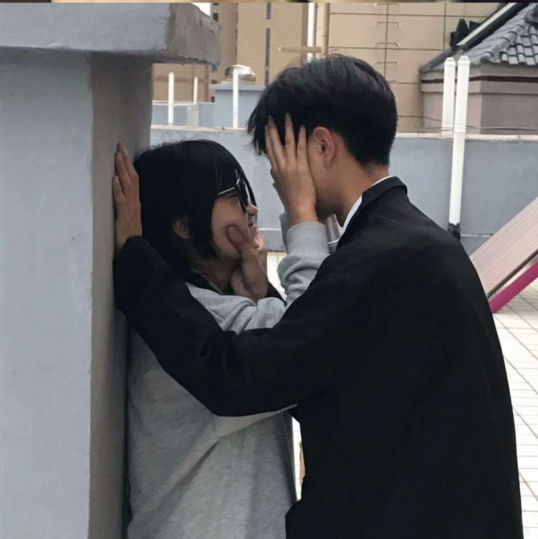 相守不分离可爱情侣真人微信头像大全