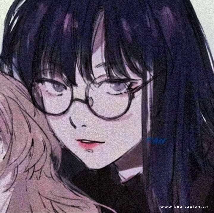 两人一人一张的闺蜜精选动漫女生头像图片