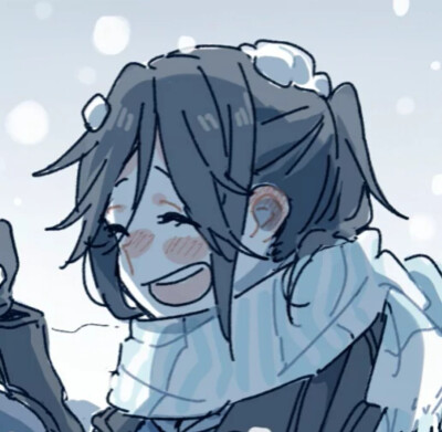 闺蜜一起使用的动漫女生温馨头像图片