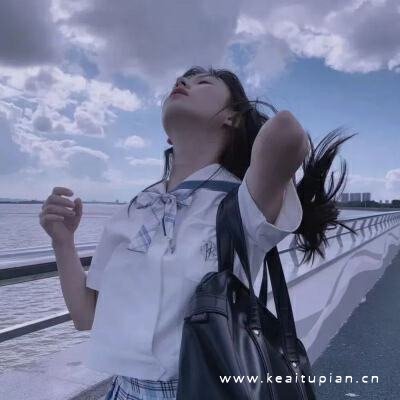 浪漫至死不渝的 JK制服女生清新微信高清头像图片