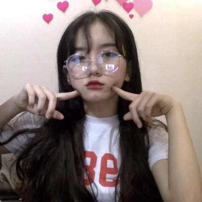 可爱女孩少女心真人自拍女生微信头像大全