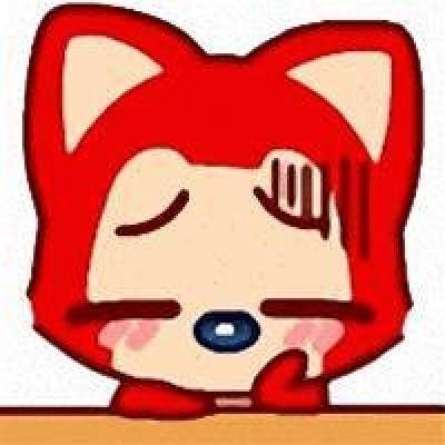 网红卡通小狐狸可爱呆萌头像图片