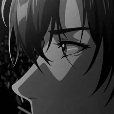 黑白系列动漫超酷帅气男生头像图片大全