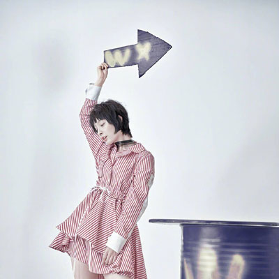 吴昕短发俏皮可爱个性时尚头像图片