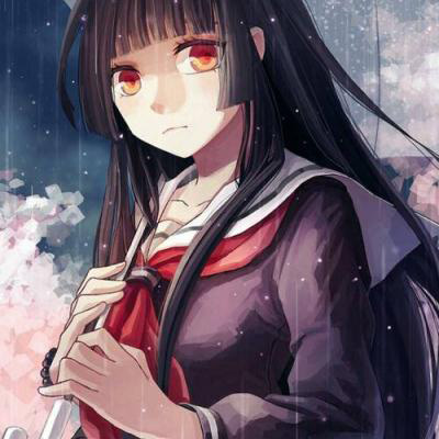 地狱少女阎魔爱高清冷漠动漫头像图片