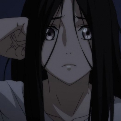 气质动漫黑长直女生微信头像图片大全