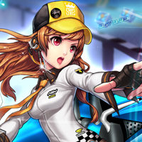 精选qq飞车情侣高清头像图片