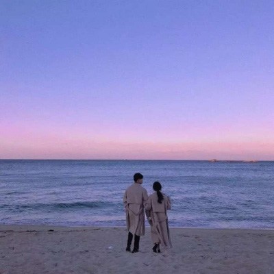 风景情侣唯美甜蜜文艺范头像图片大全