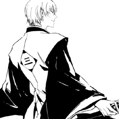 闭眼or睁眼都霸气的死神市丸银动漫头像图片