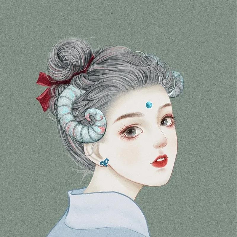 漂亮好看的古装美女头像古风图片
