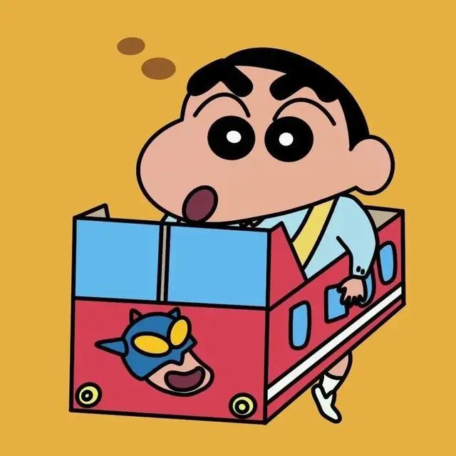 蜡笔小新新之助妮妮卡通情侣头像图片