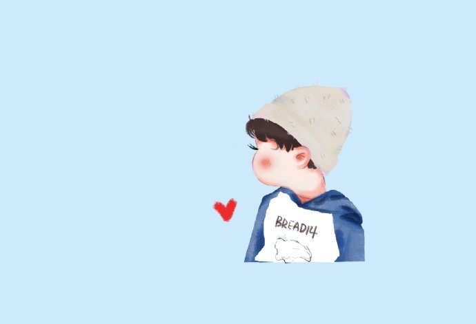 超级萌娃手绘情侣头像