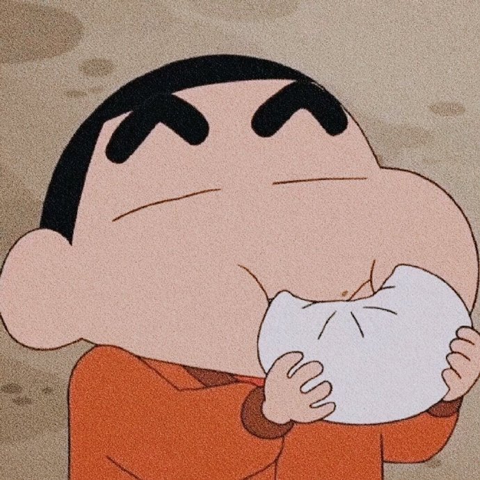 超有食欲的蜡笔小新新之助吃东西头像