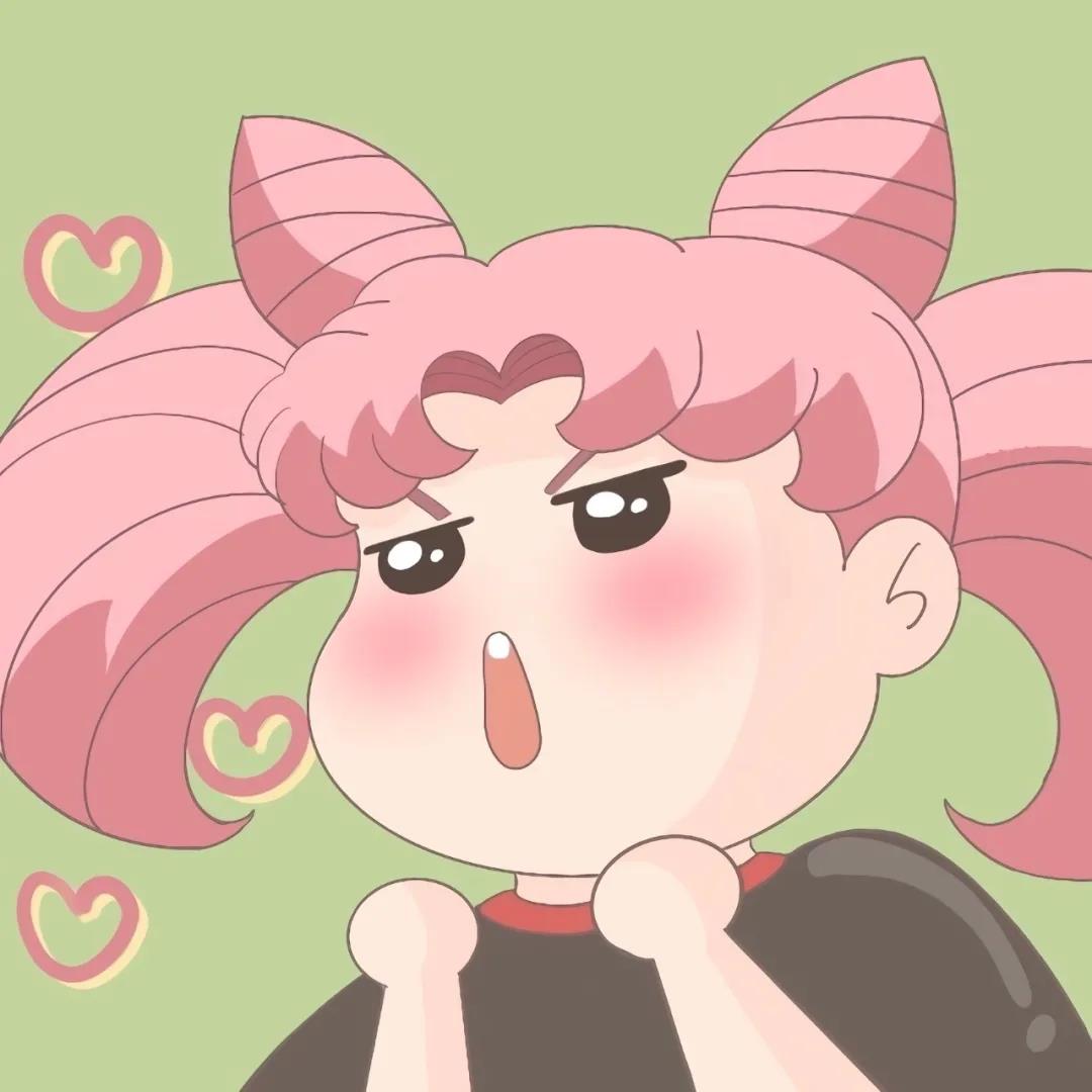 脸蛋肉嘟嘟的超可爱动漫女生头像图片