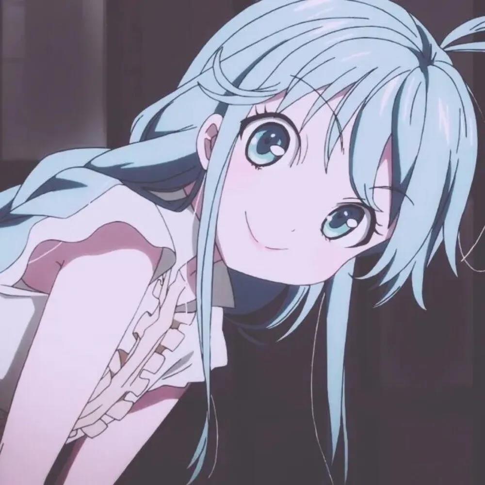 让人心情好的动漫女生笑容头像图片