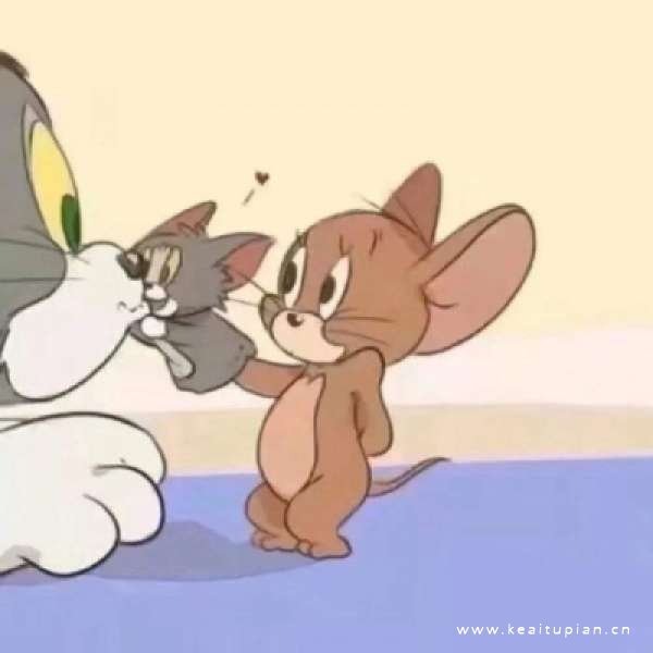 相爱相杀天生一对卡通动漫情侣优质头像图片