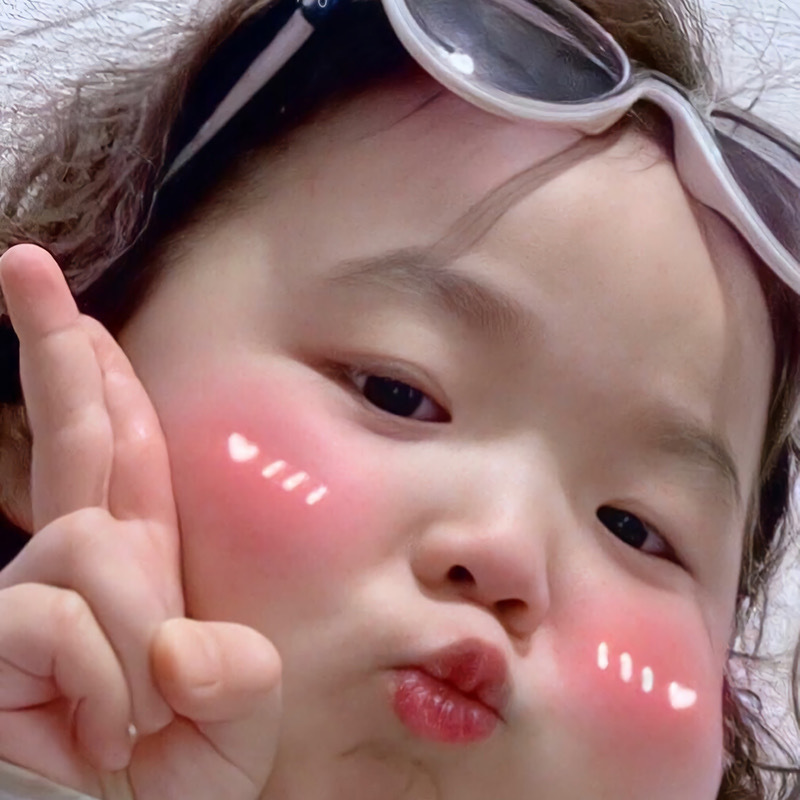 韩国可爱小网红罗熙超萌头像图片