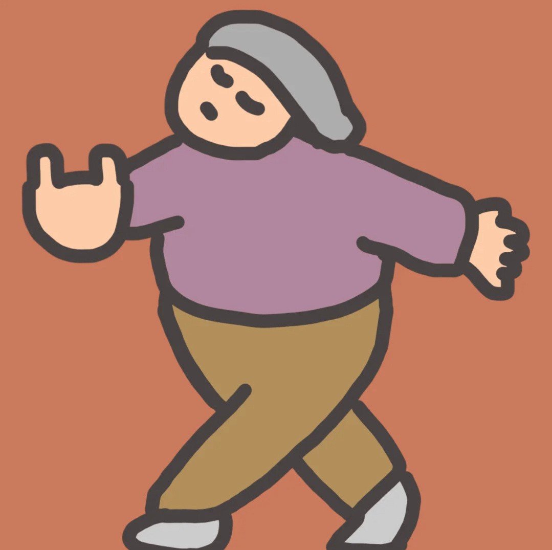 情侣一人一张超萌可爱的趣味卡通微信头像图片