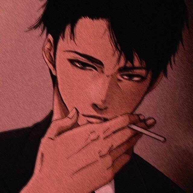 痞气十足的拽拽帅气动漫男生微信优质头像图片