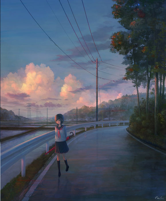 精选动漫女生头像丨总是有无法释怀