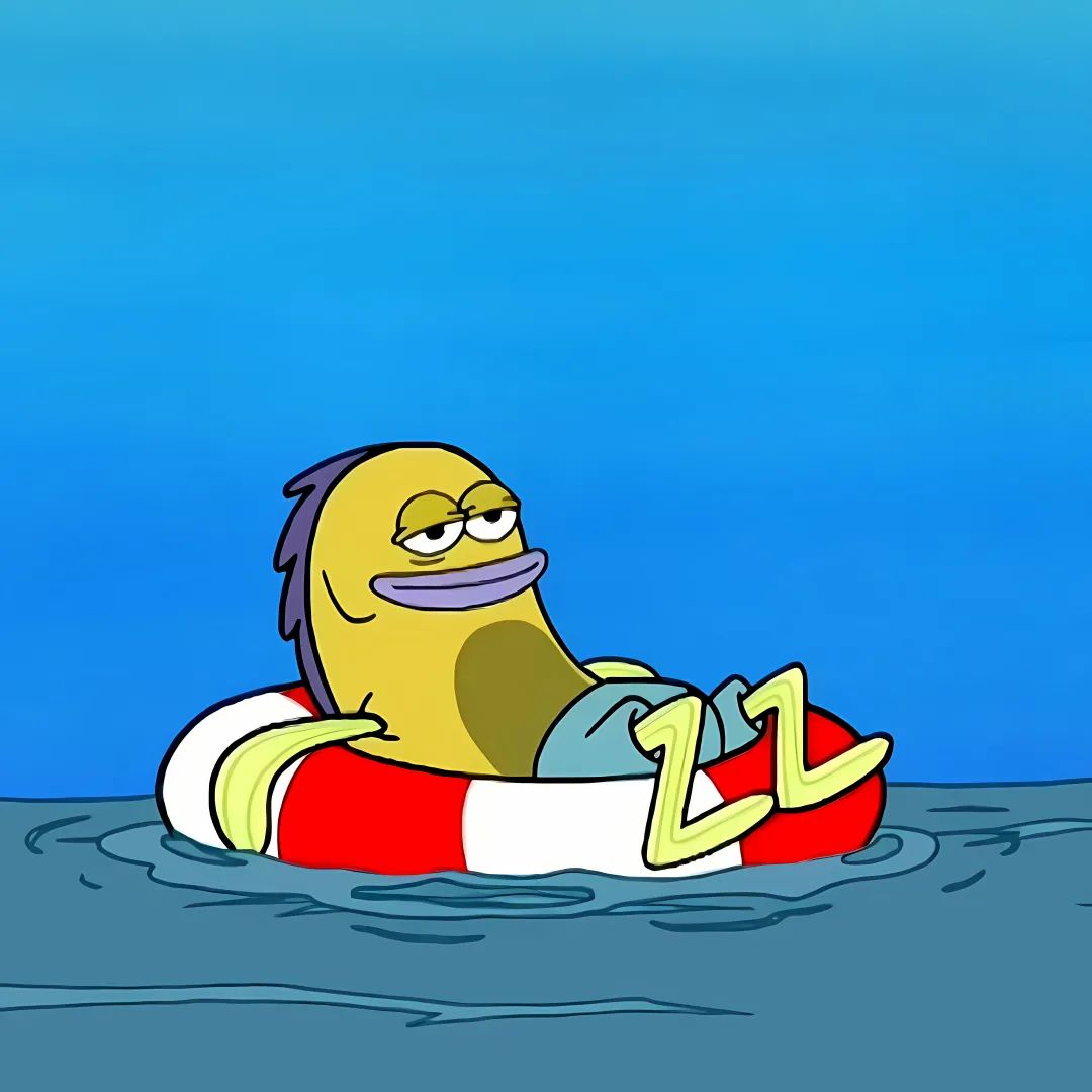 比基尼海滩的鱼图片 海绵宝宝里的鱼头像