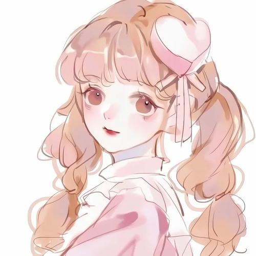 好看的卡通头像图片女 很好看的卡通人物女生头像图片