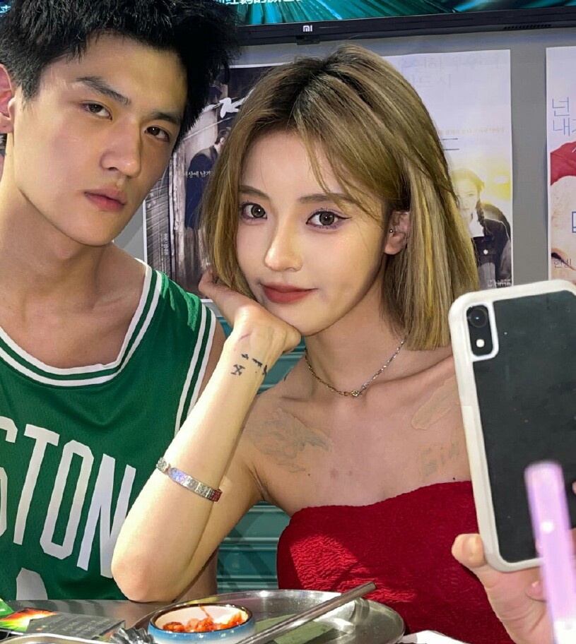 适合夏天用的真人情侣双人头像