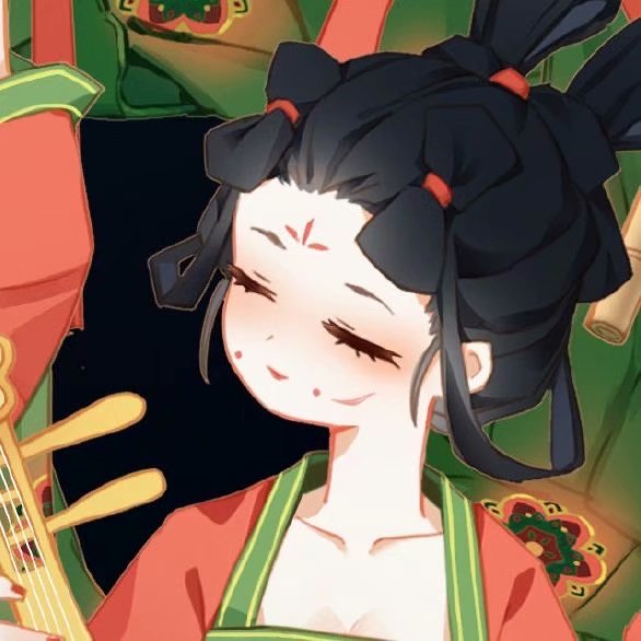 『唐风美人』可爱的古风唐代美女手绘头像图片