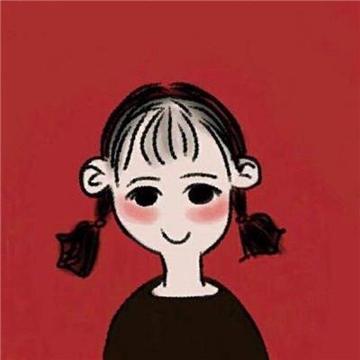 最新甜美清新的情侣卡通手绘qq高清头像图片