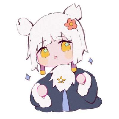 超可爱的女生卡通手绘qq高清头像