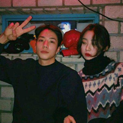 情侣双人合拍一对两张头像图片