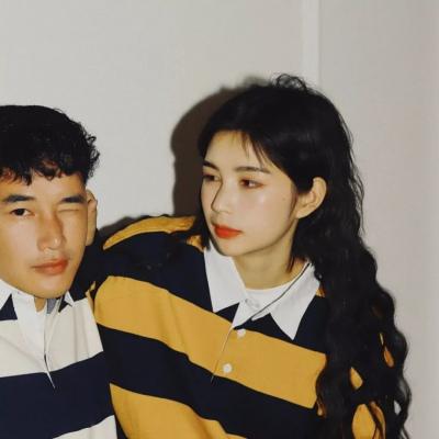 抖音最新港风情侣气质高清头像图片