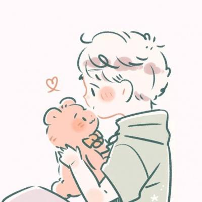 可爱唯美的手绘动漫情侣qq高清头像图片