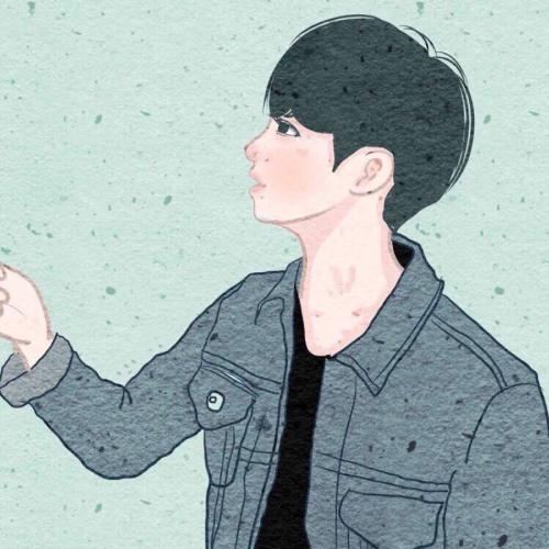 简约情侣卡通清新好看的手绘微信高清头像图片