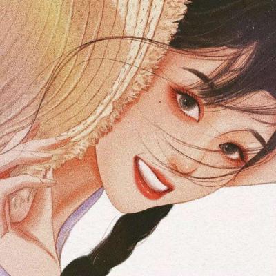 好看的手绘女生头像动漫图片