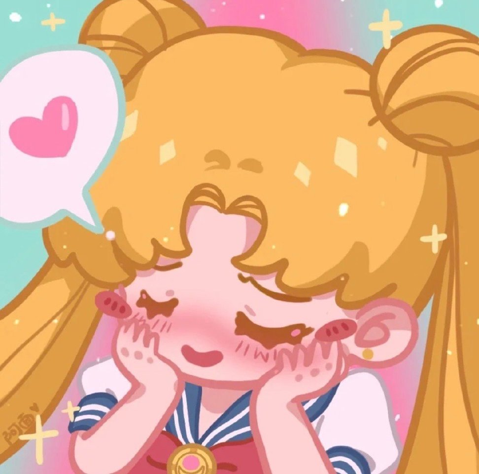 美少女战士手绘头像 美少女战士可爱头像q版图片