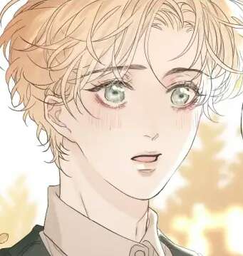 自截超级帅气漫画系列金发男生阳光头像图片