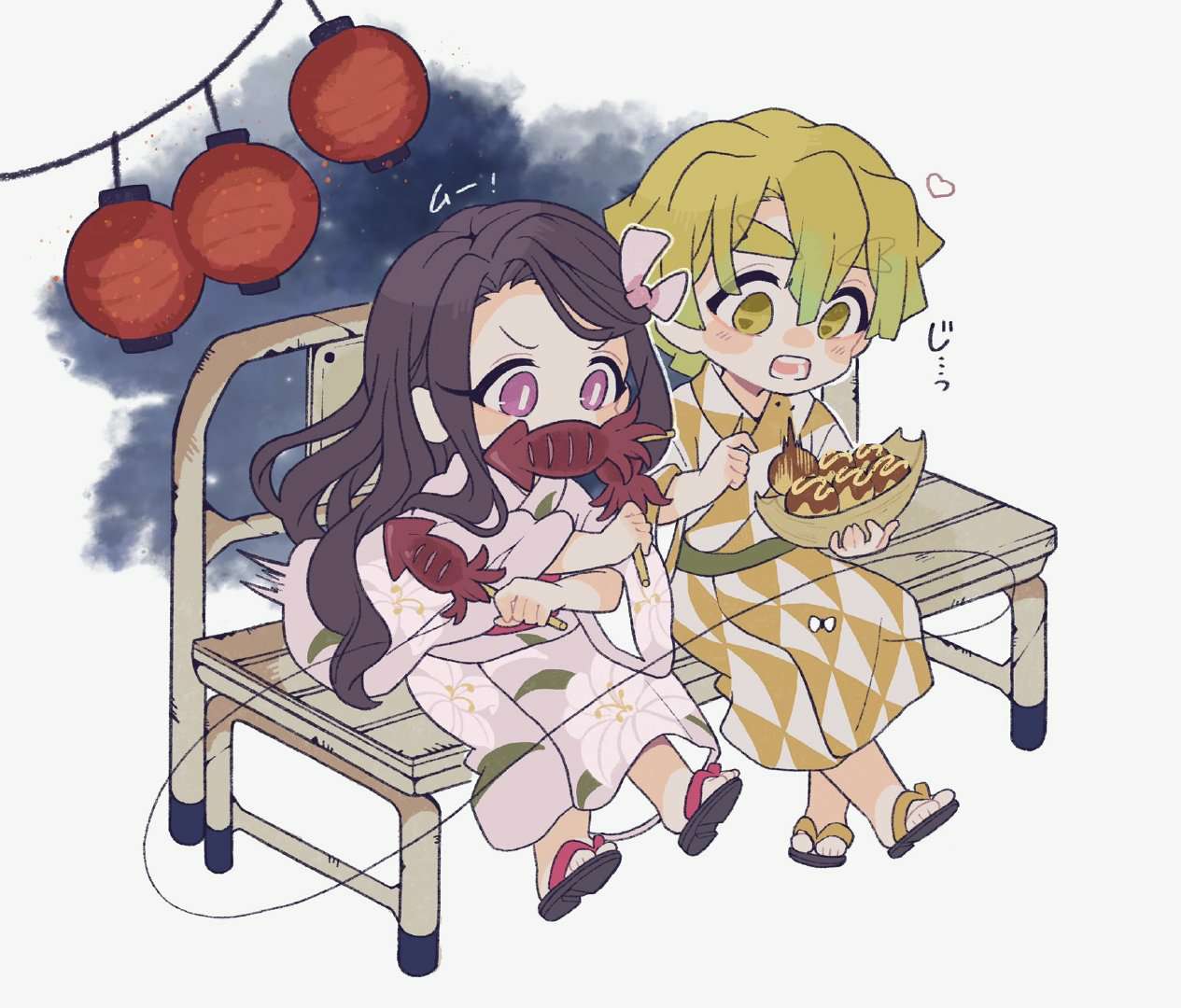 《鬼灭之刃》蝴蝶忍祢豆子可爱手绘头像大全