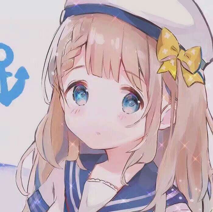 超可爱的女生姐妹小萝莉动漫头像图片