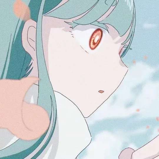 呆萌可爱的动漫女生高清头像图片