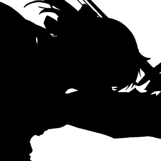 超帅霸气黑色系动漫男生头像